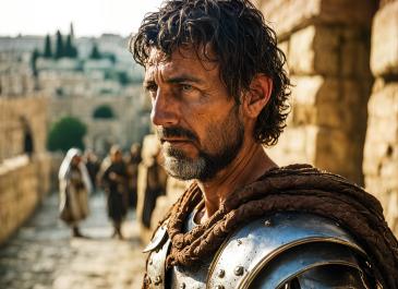 Roman soldier at the gate